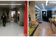 Mobiliario en fruteria